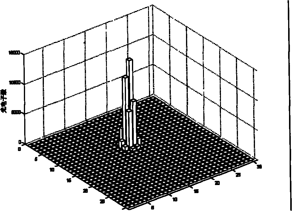 Prediction and correction method of node of star point track image