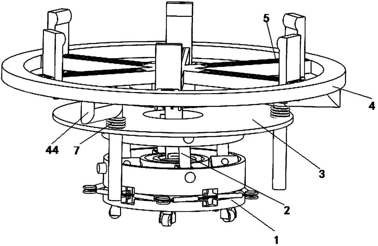 Intelligent transfer robot applicable to different volumes of products