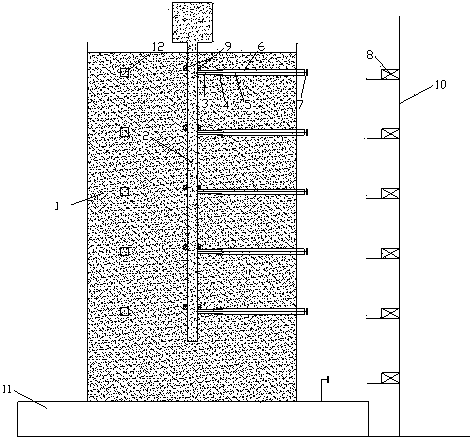 P-Y curve measuring device in pile-soil interaction shaking table test