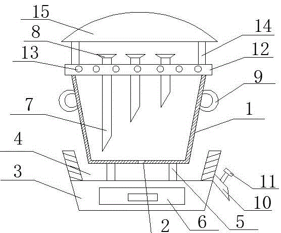 Collection type detachable flowerpot