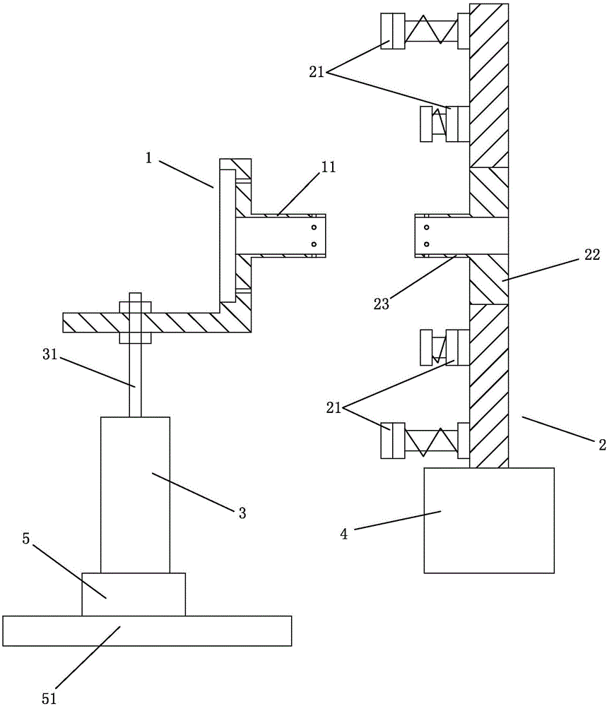 Real-time adjustable coil winding structure