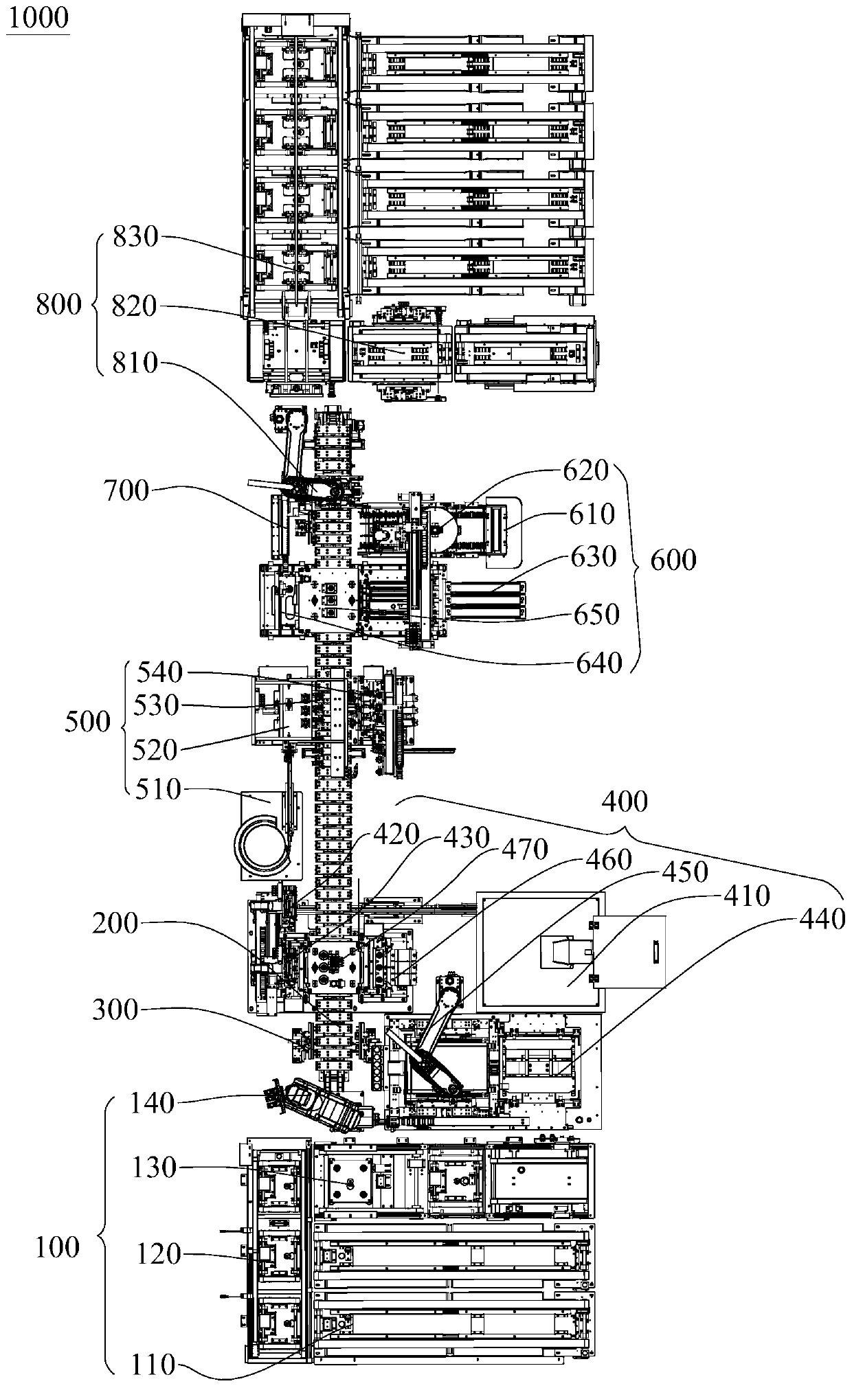 Photosensitive drum assembly equipment