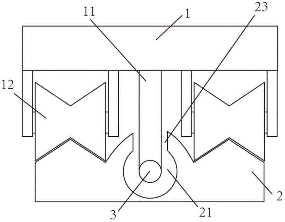 Trolley running mechanism and sweeping device