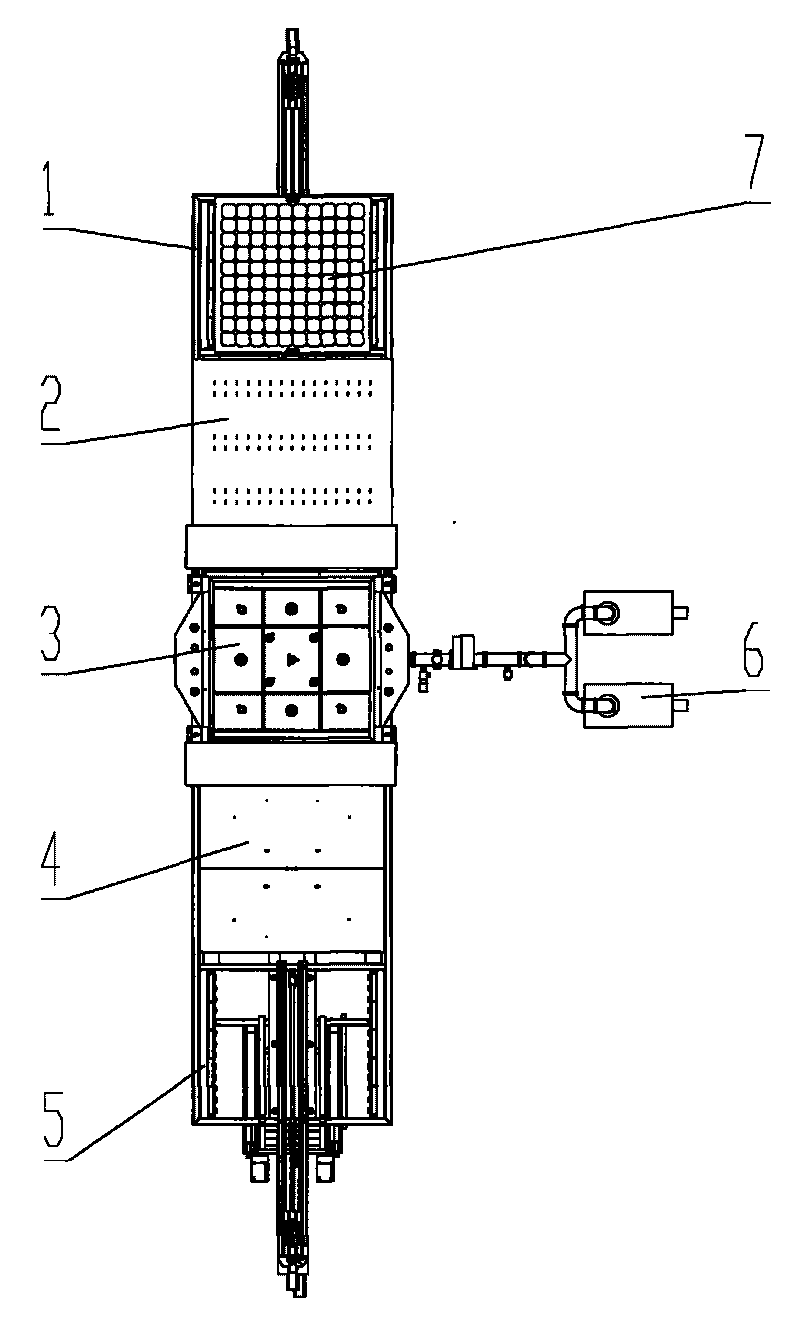 Fully-automatic large-scale flat-plate type PECVD crystal silicon photovoltaic anti-reflection film preparation device