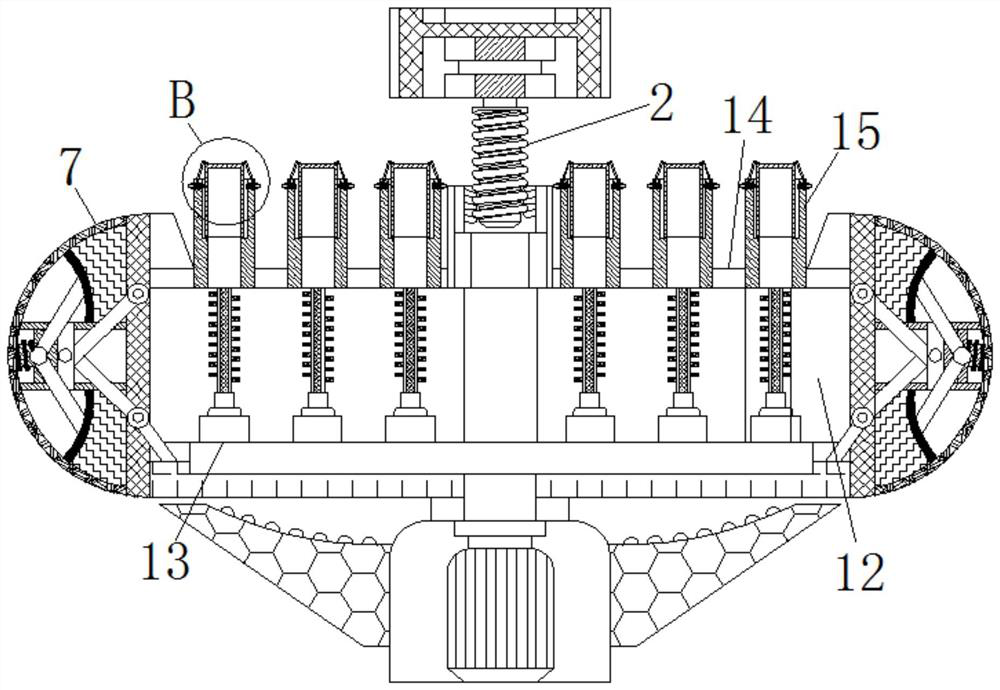 Efficient test tube cleaning device used during stem cell culture