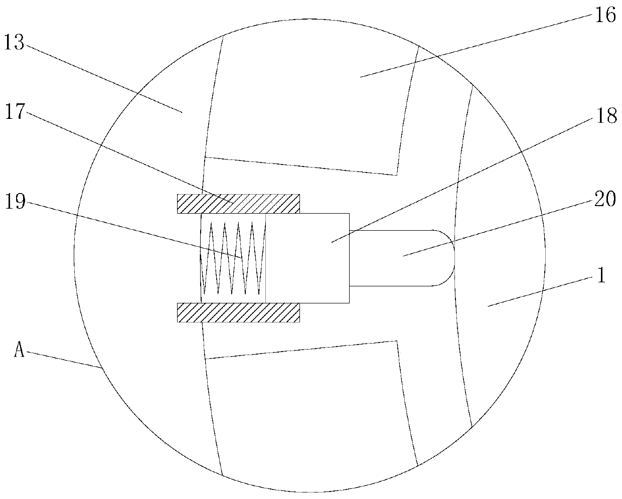 Compressor applicable to silane synthesizing process device under different vibration environments