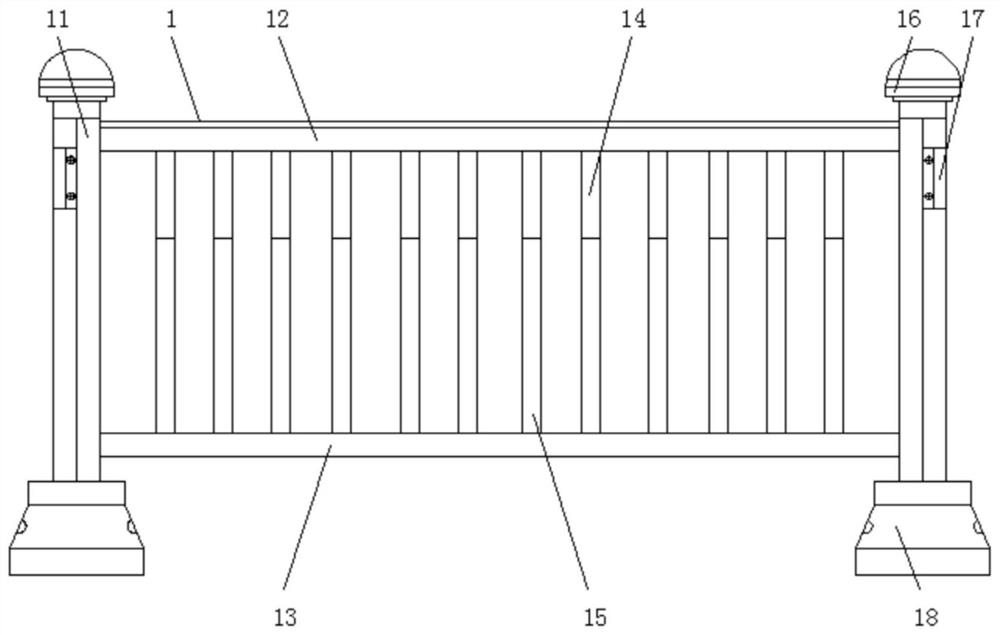 Preparation process of corrosion-resistant hot-dip galvanizing electrostatic spraying guardrail