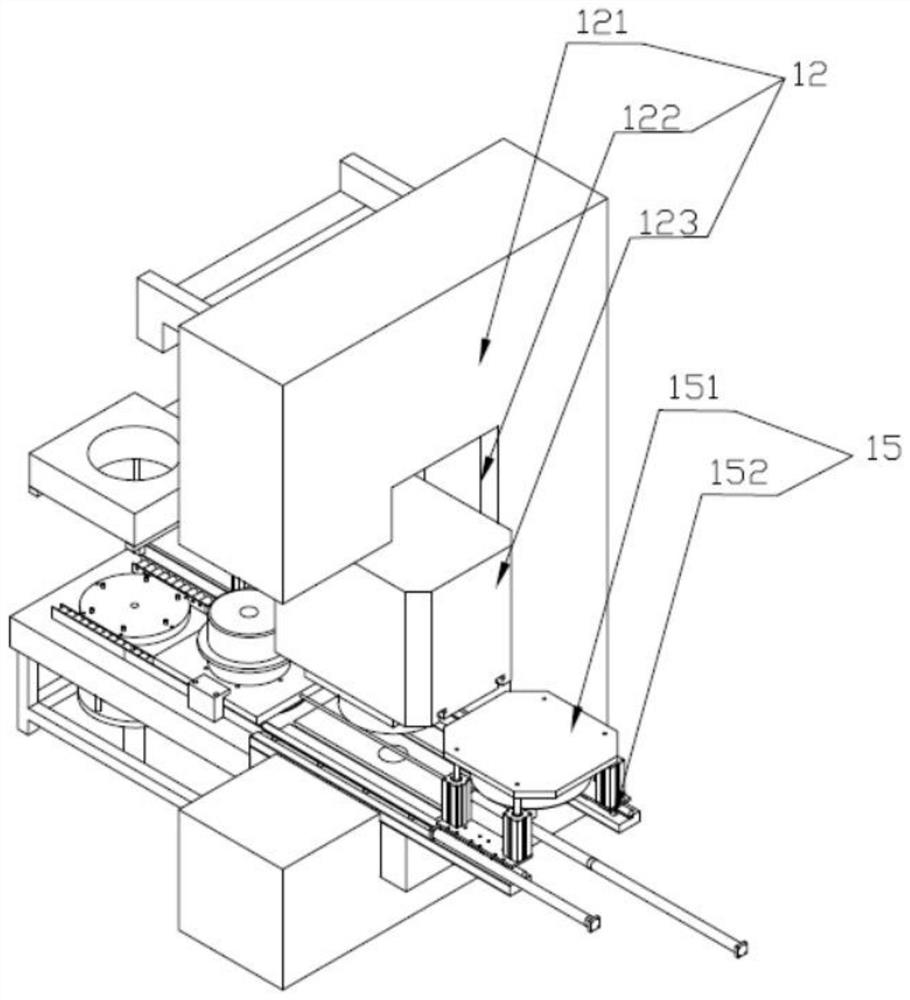 An integrated molding equipment for a motor bracket