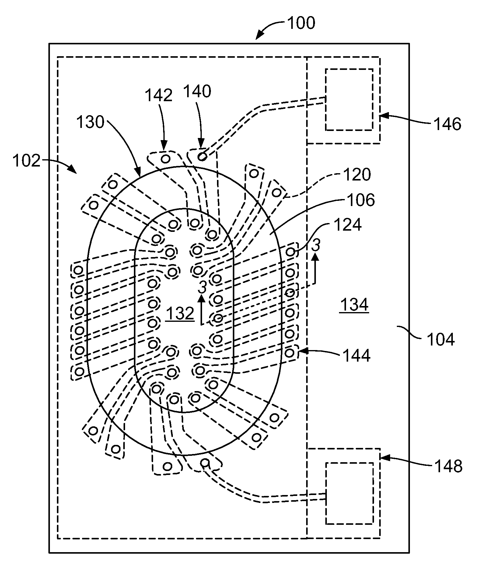 Planar electronic device