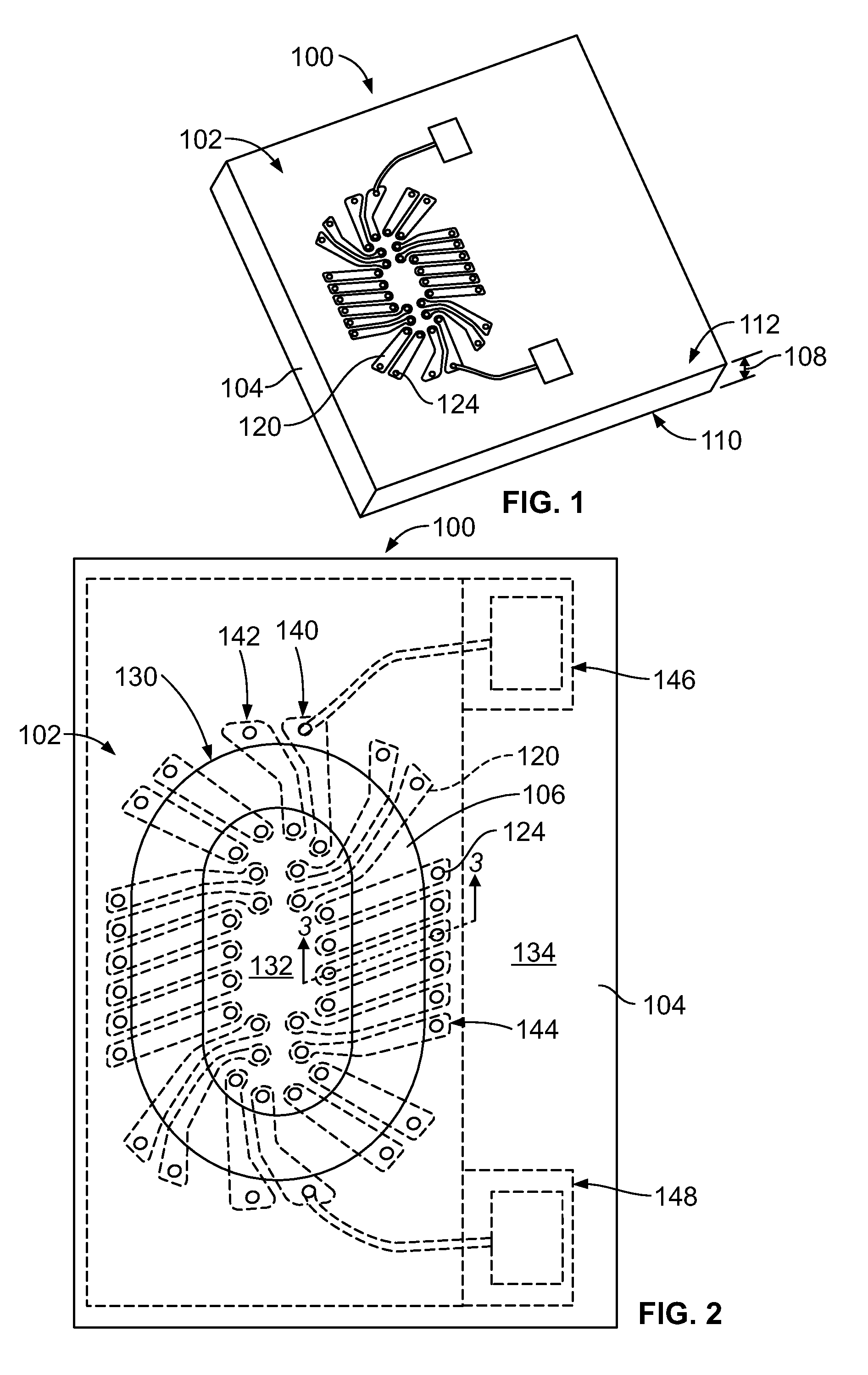 Planar electronic device