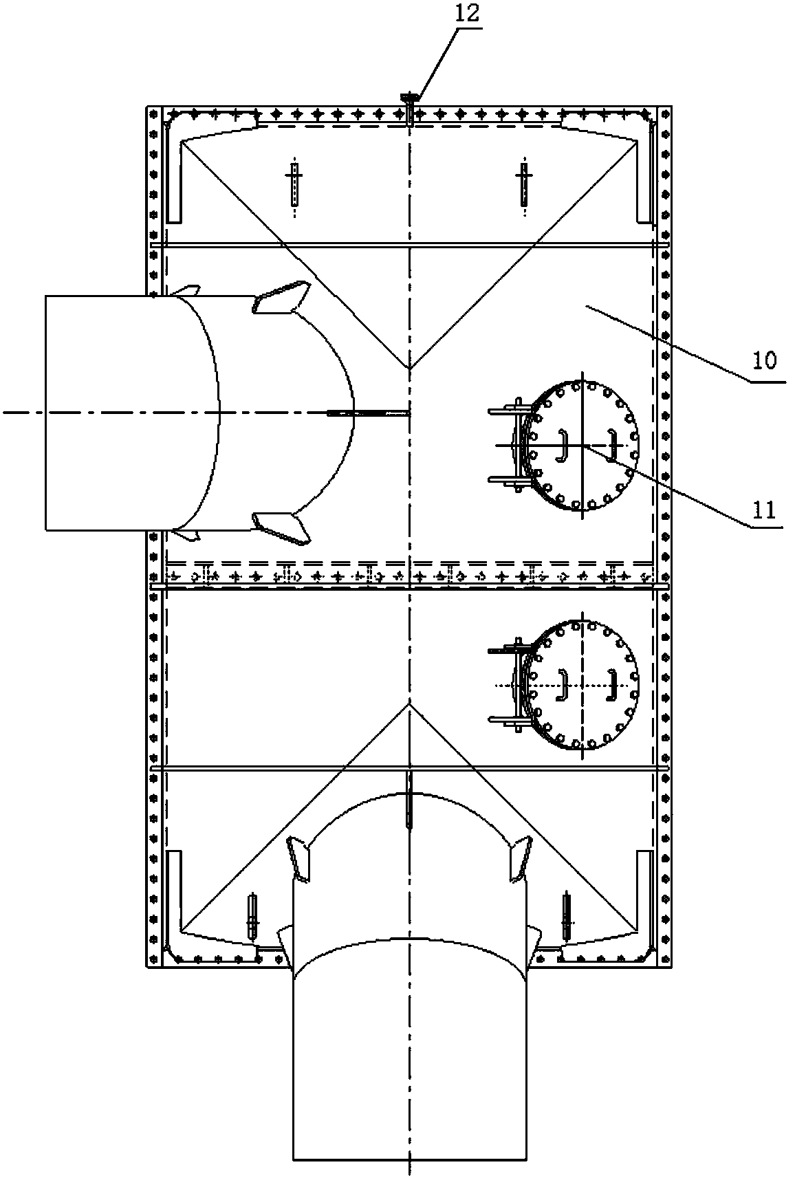 A high back pressure condenser