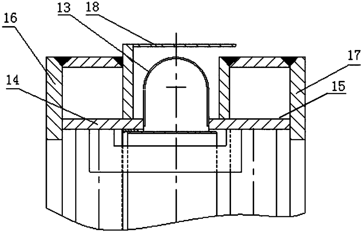 A high back pressure condenser