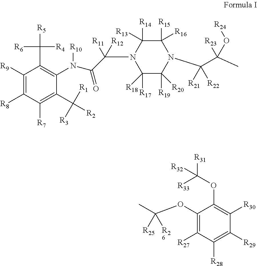 Substituted piperazines