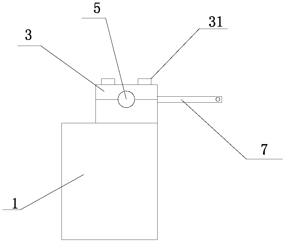 A Fixing Device Used for Maintenance and Replacement of Looper Spring Winch