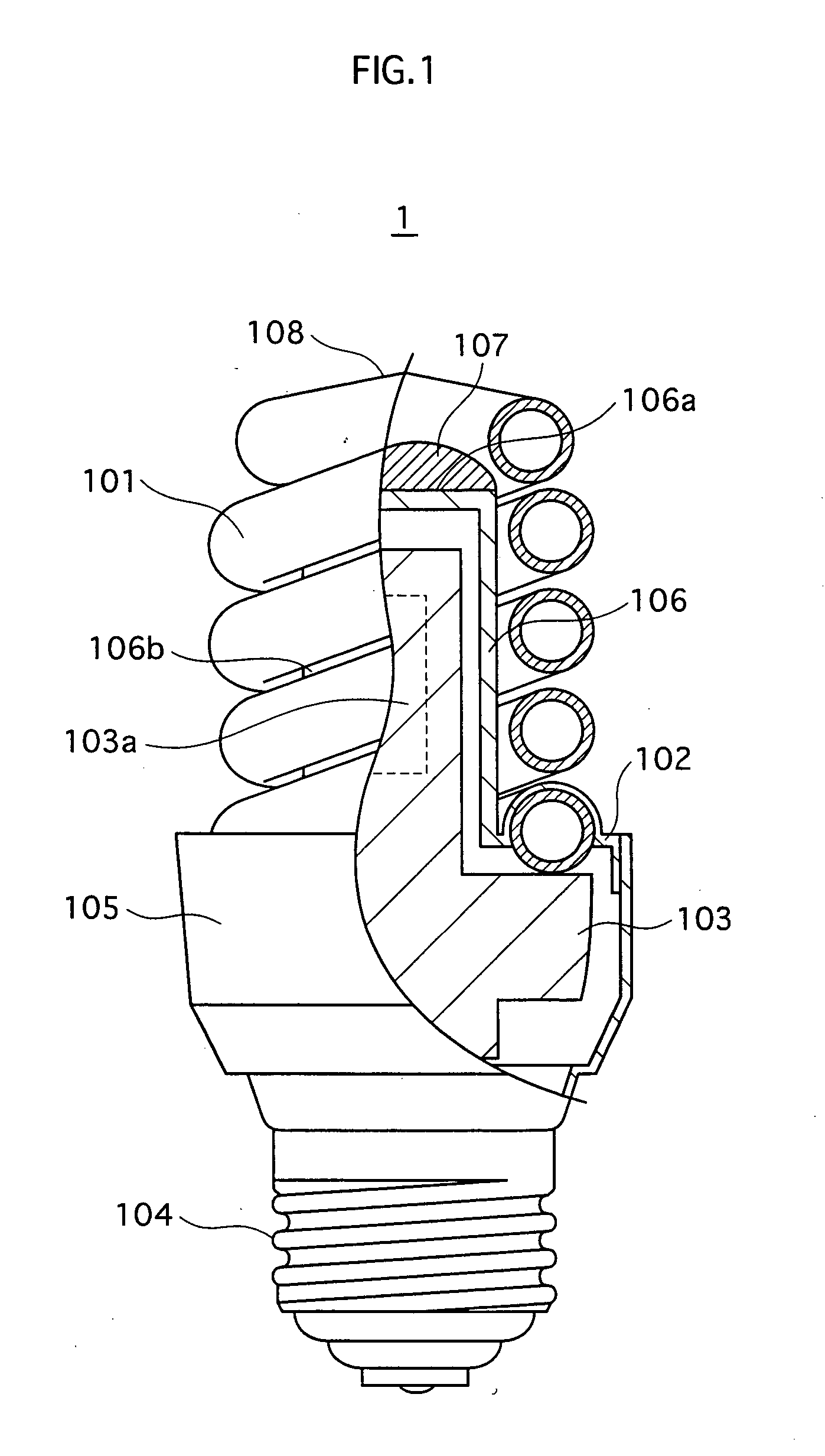 Low-pressure mercury vapor lamp