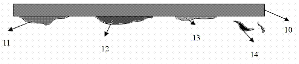 Method and system for determining surface topography of aluminum metal gate chips