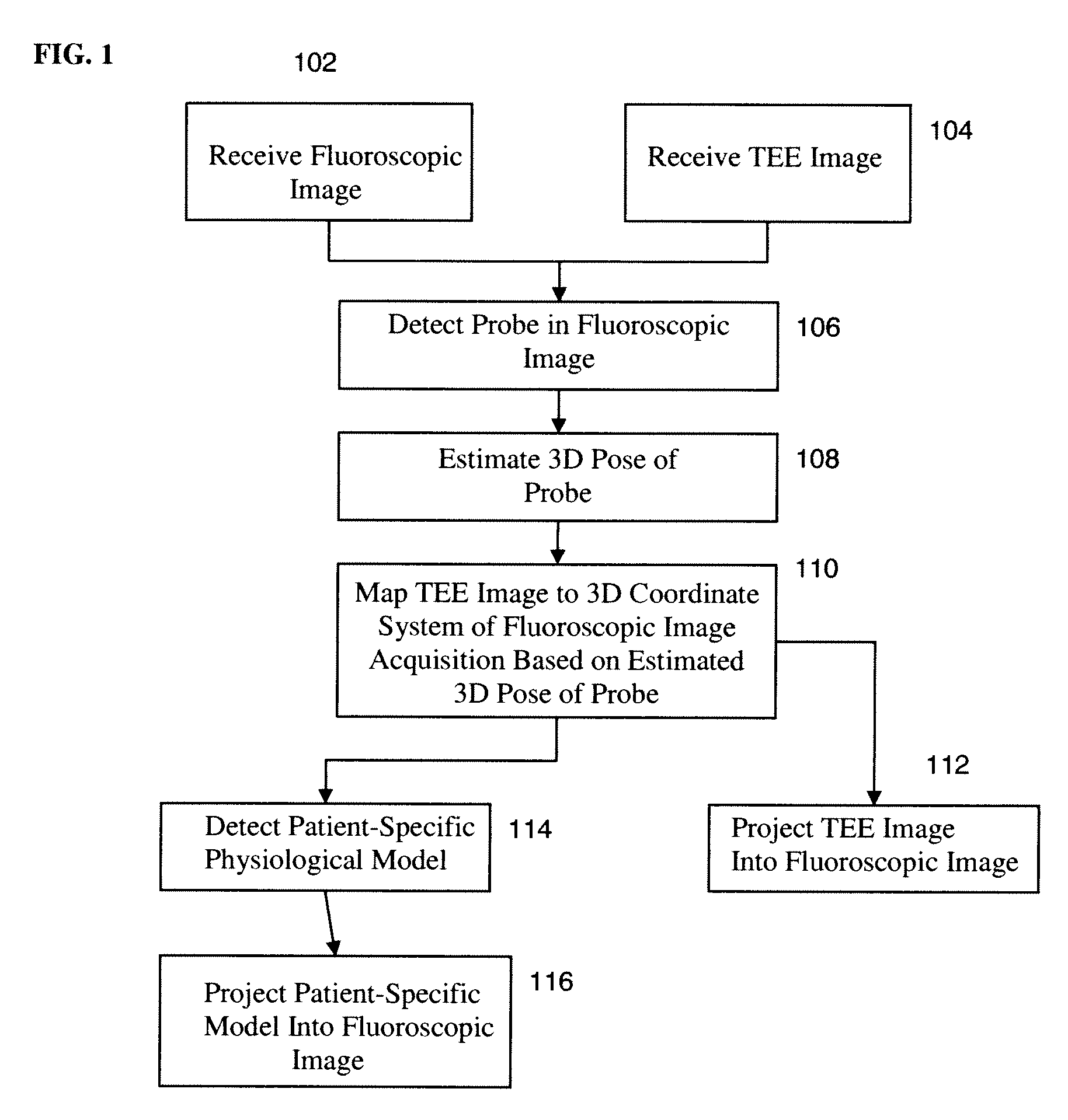 Method and System for Registration of Ultrasound and Physiological Models to X-ray Fluoroscopic Images