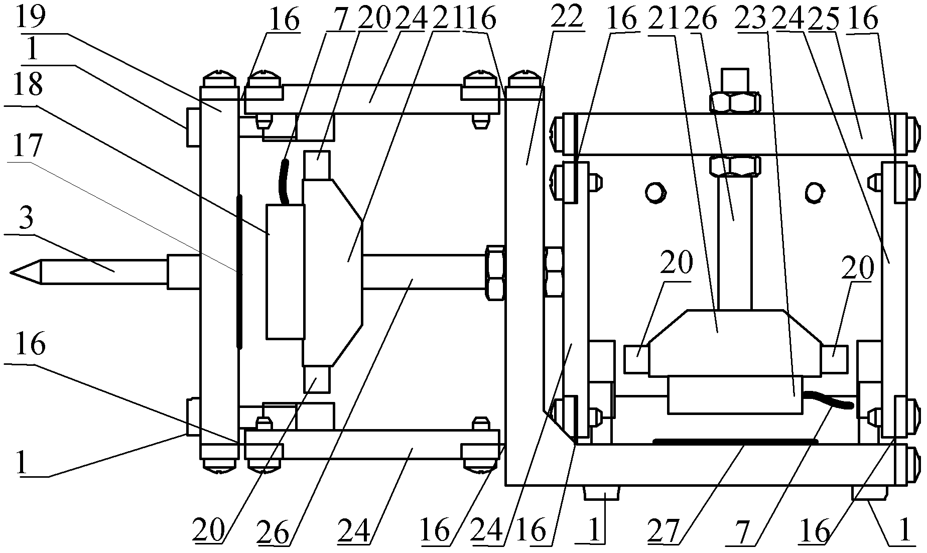 Measurement device of scanning probe