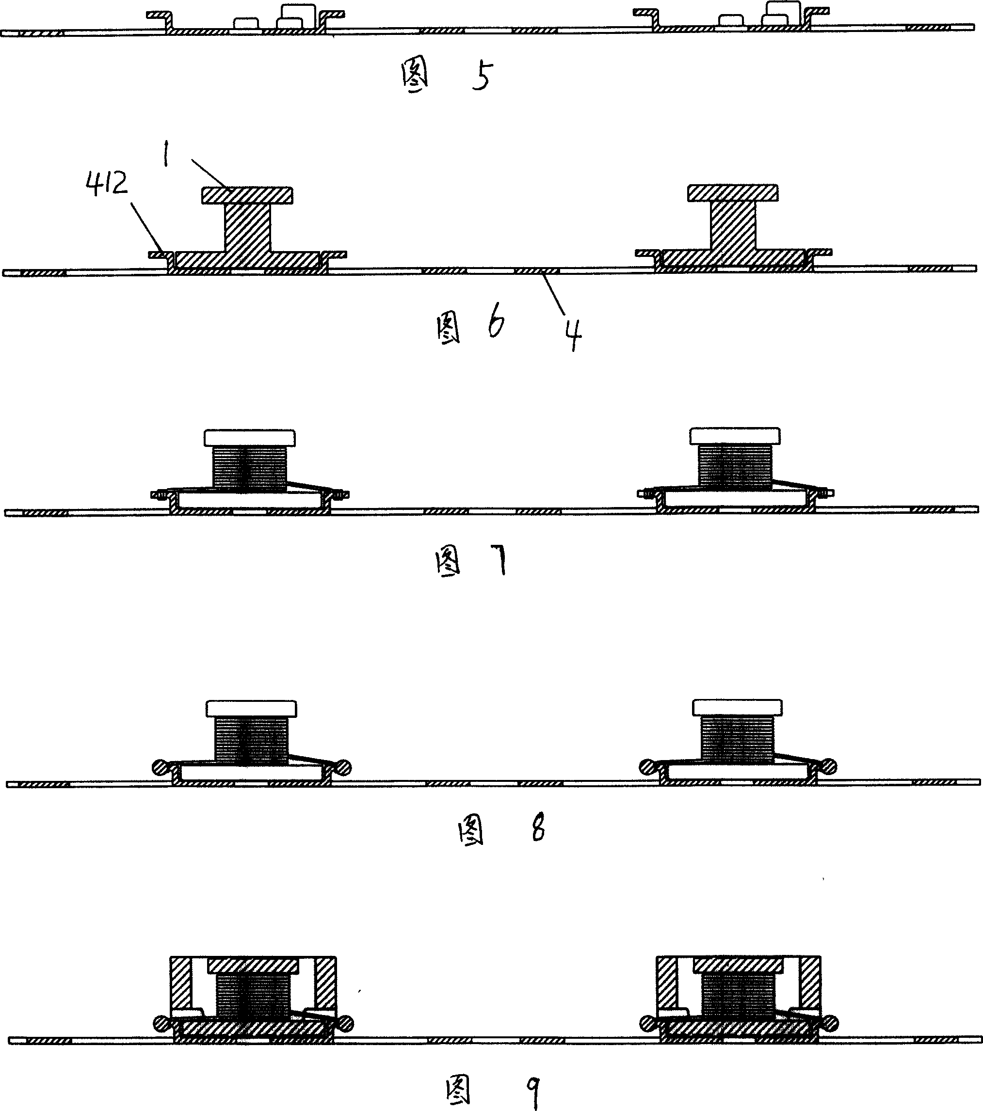 A making method for fully automated small ultra-thin chip inductor