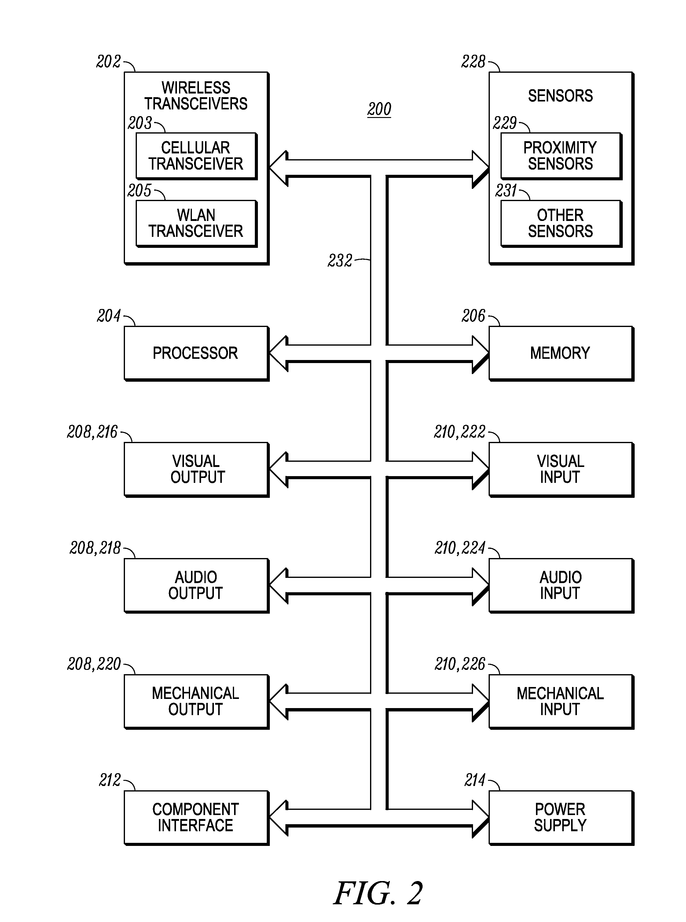 Electronic device with sensing assembly and method for interpreting offset gestures