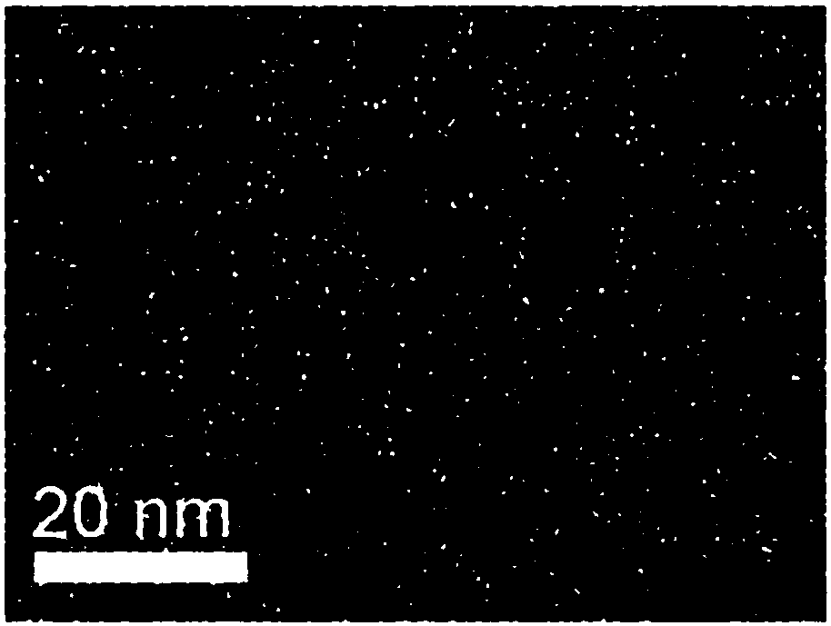 Preparation method of nitrogen doped graphene quantum dots with high dispersion in water phase and application