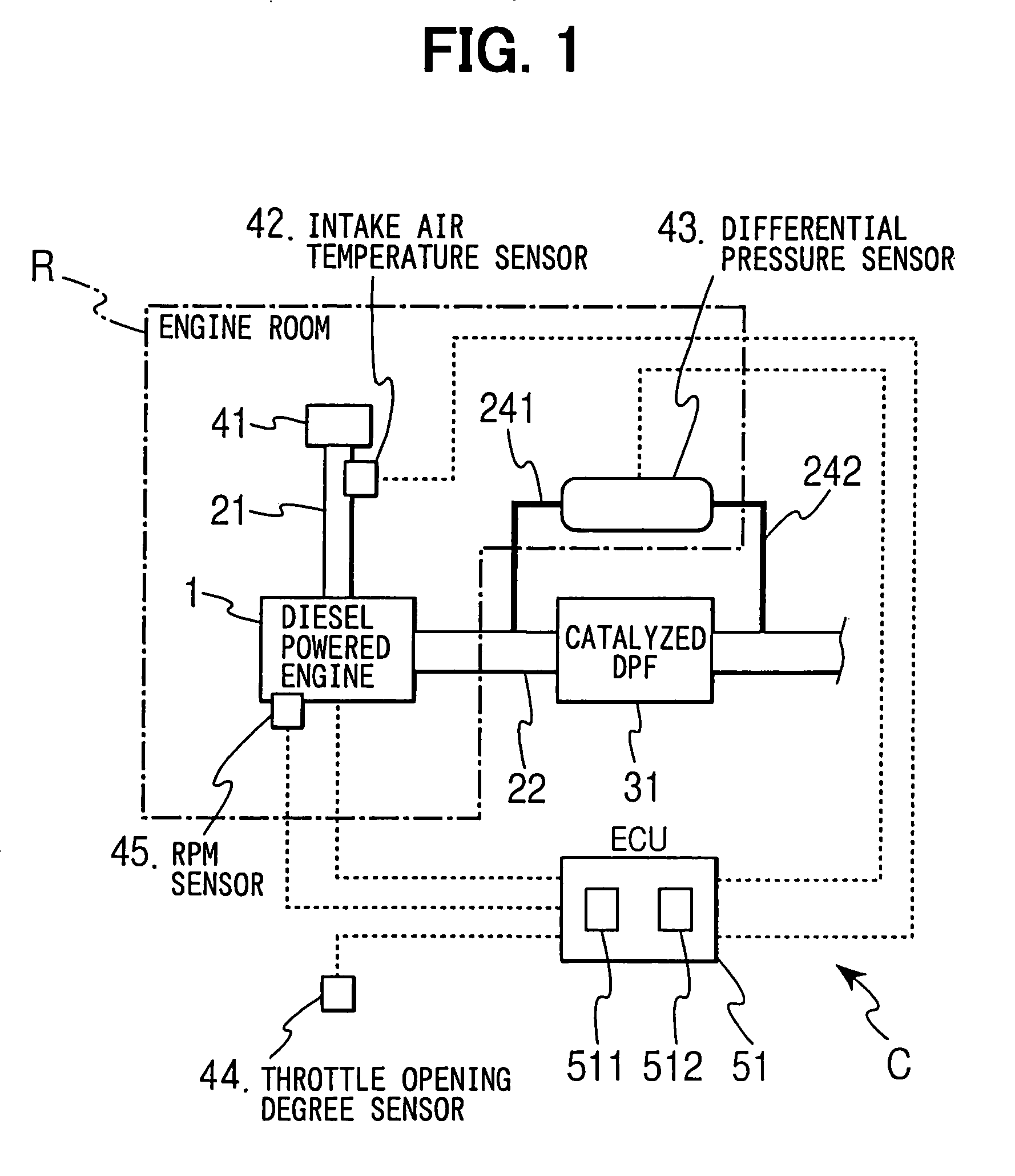 Exhaust emission control device for internal combustion engine