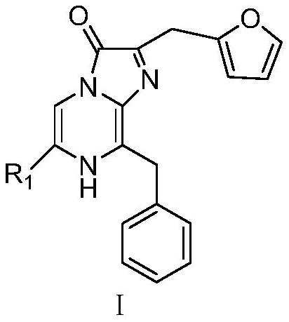 A kind of c-6 modified nanoluc type analogue and its preparation method and application