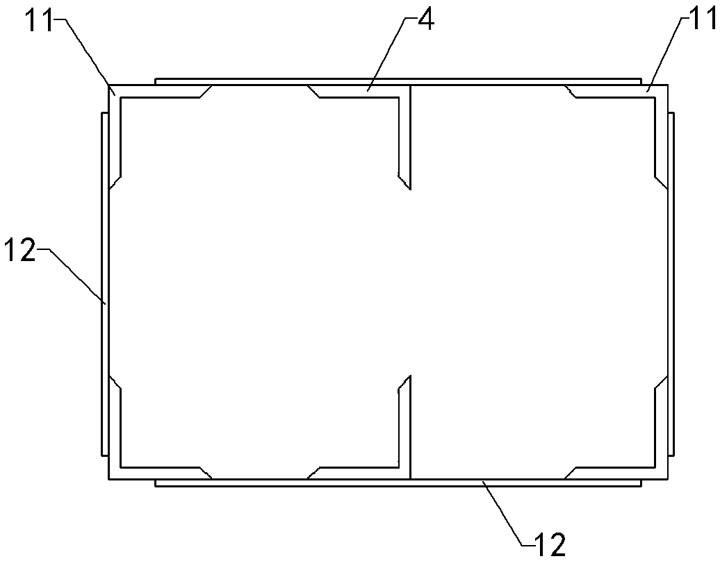 Underground continuous wall with socket-type steel lattice framework and construction method thereof