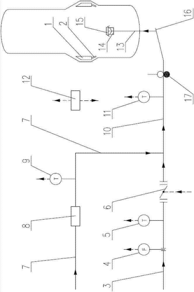 Shaft furnace air intake device and shaft furnace air intake method