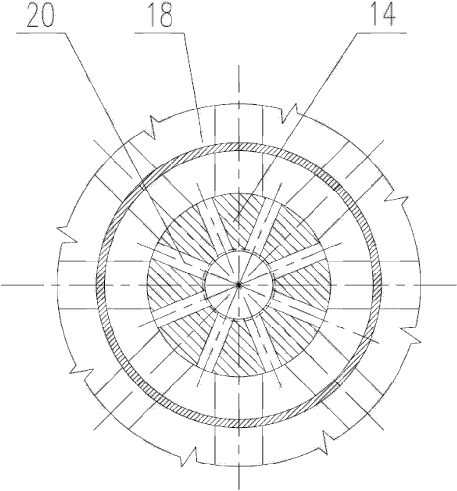 Shaft furnace air intake device and shaft furnace air intake method