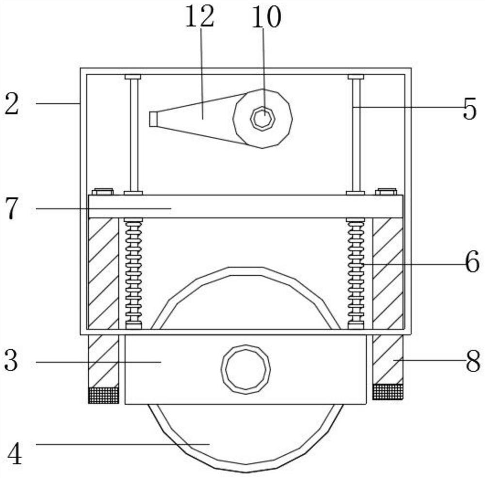 Conveying belt lifting and swinging mechanism for warehousing