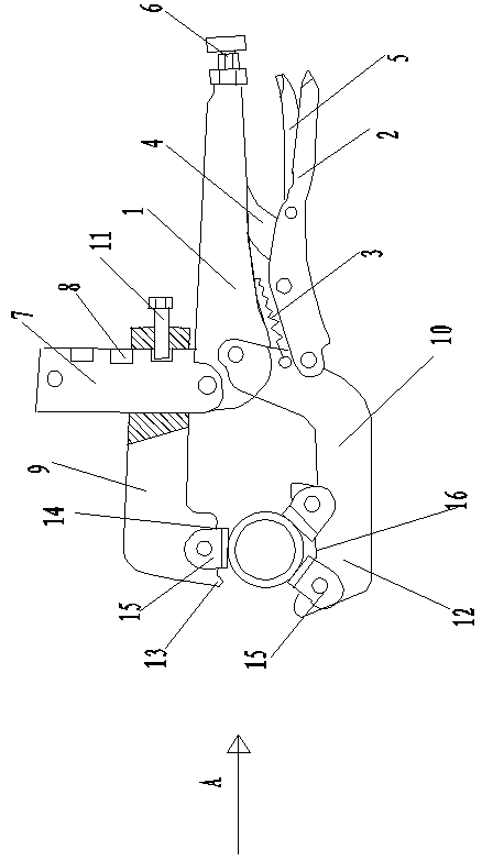 Powerful pliers for pipe butt-joint clamping