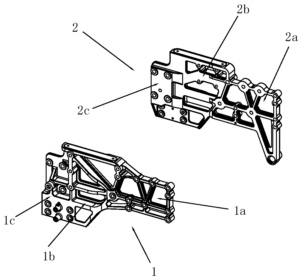 Frame front end overhanging beam support