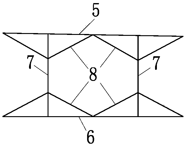 A latticed honeycomb beam segment and a large-span latticed steel beam and its fabrication and installation method