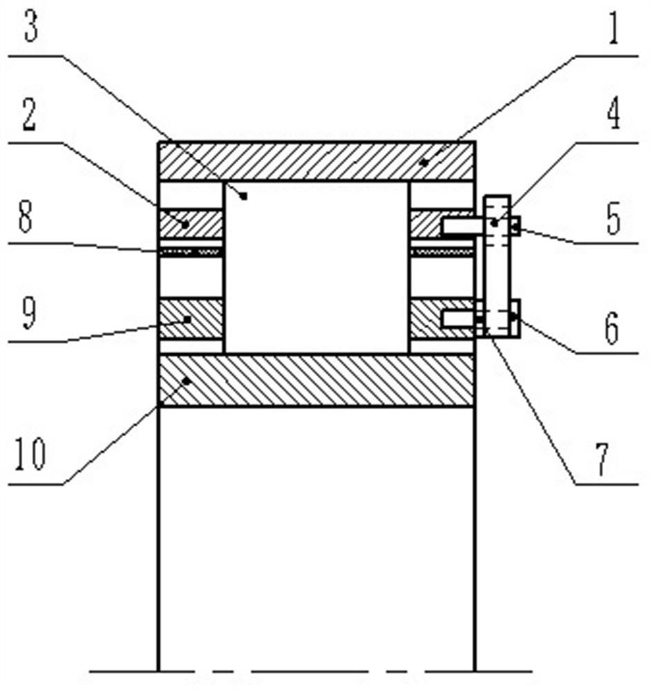 Inclined strut type overrunning clutch