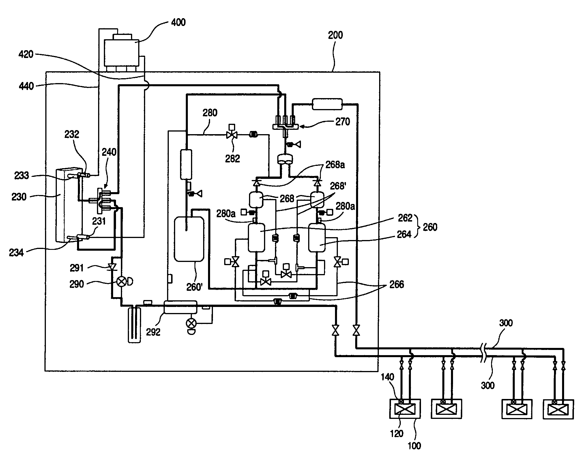 Water cooling type air conditioner