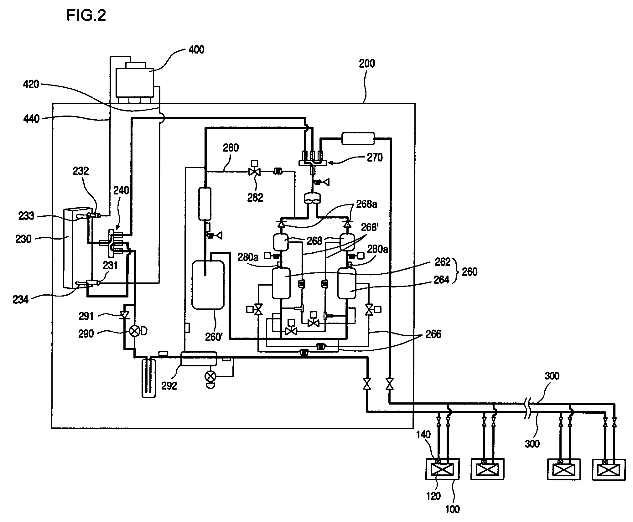 Water cooling type air conditioner