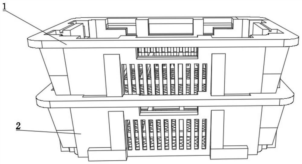 Special magazine of freezer dryer for storing food