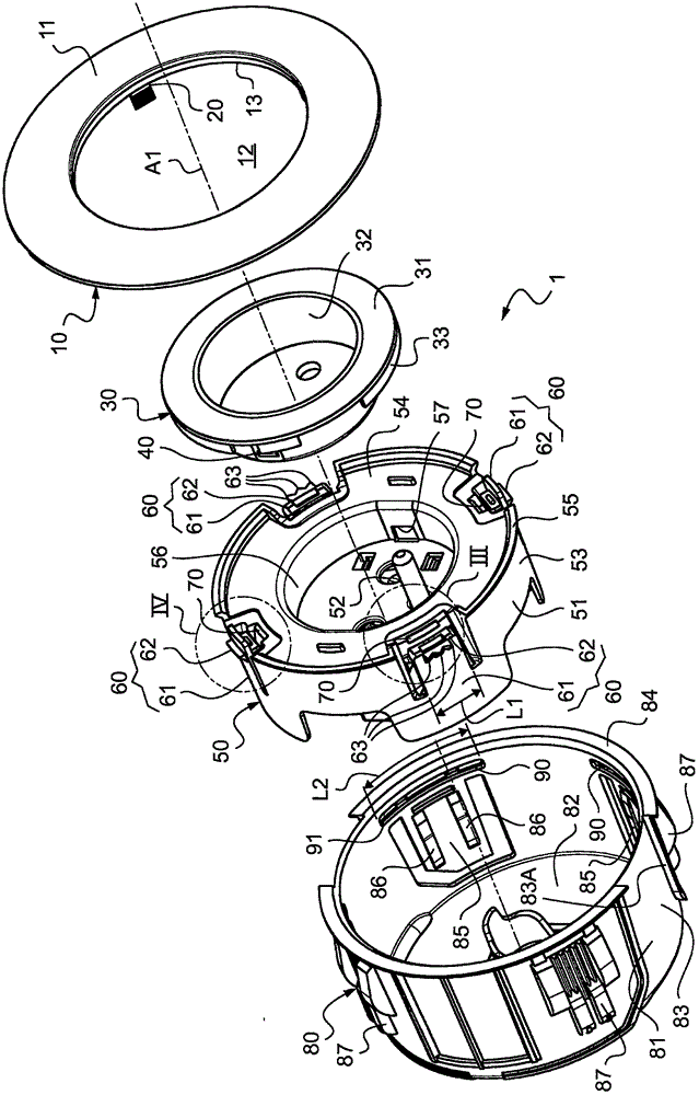 Secured assembly electrical apparatus