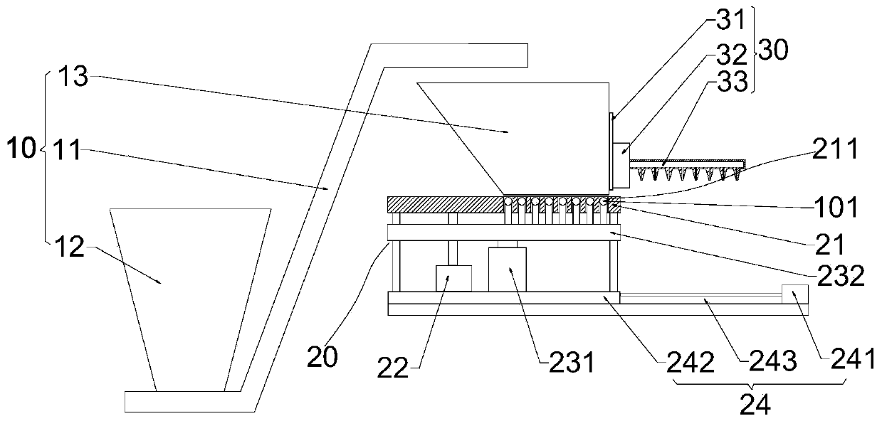 Cigarette filter capsule omni-directional reciprocating screening equipment, cigarette filter capsule omni-directional reciprocating screening method and detection and screening device