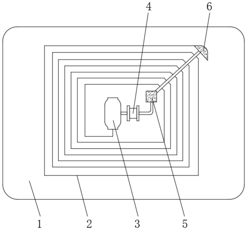 RFID electronic tag with long service life