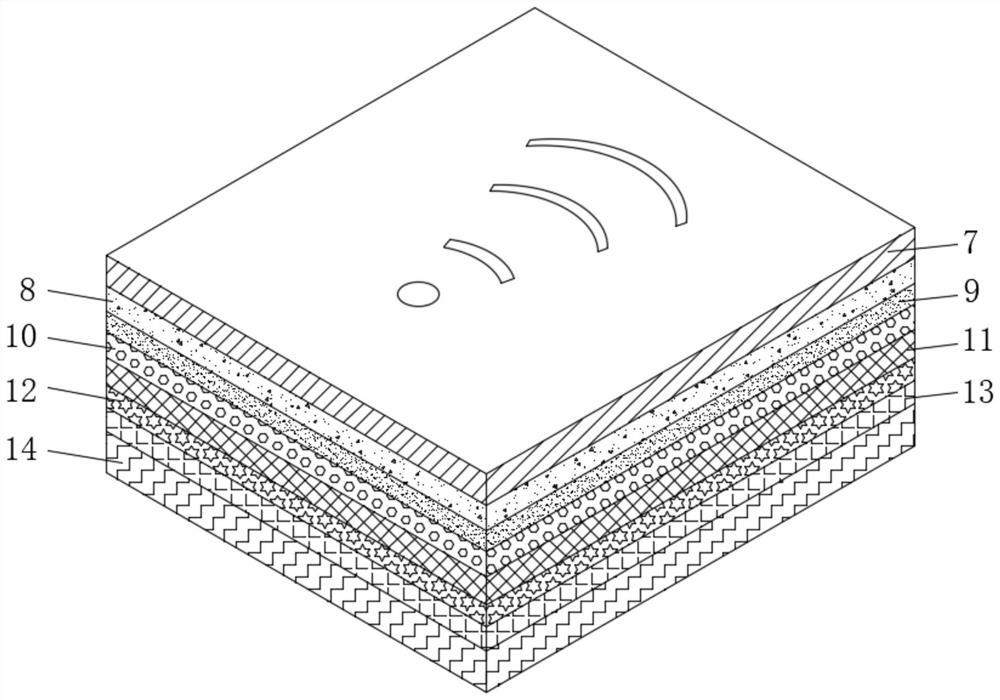 RFID electronic tag with long service life