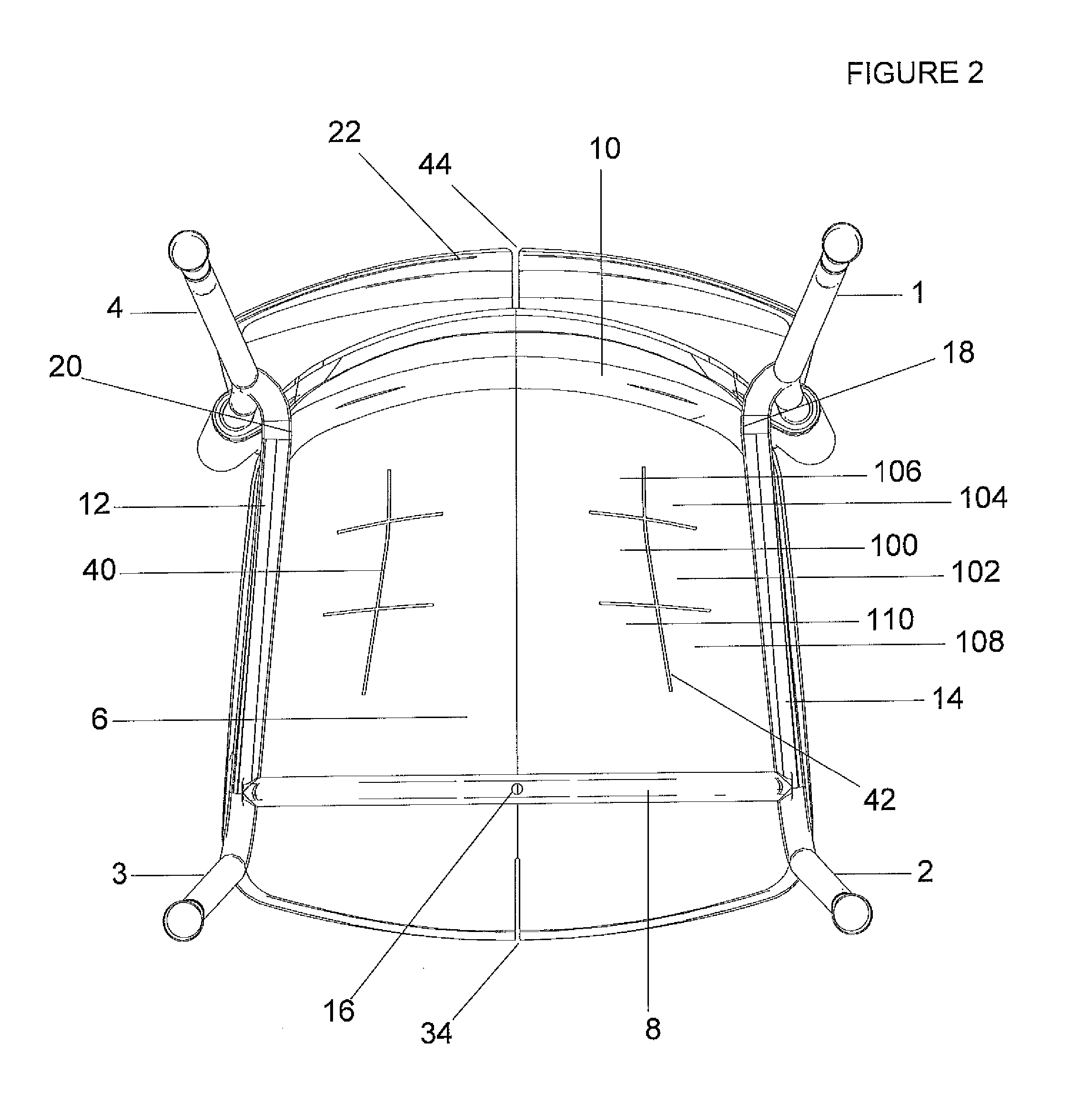 Ergonomic side chair