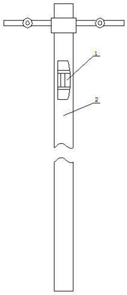 Tower inclination state monitoring device and monitoring method thereof