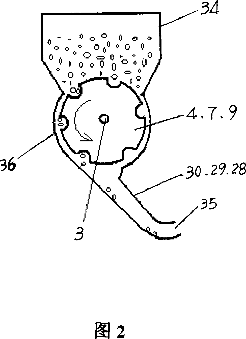 Seed rope and machine for twisting the same