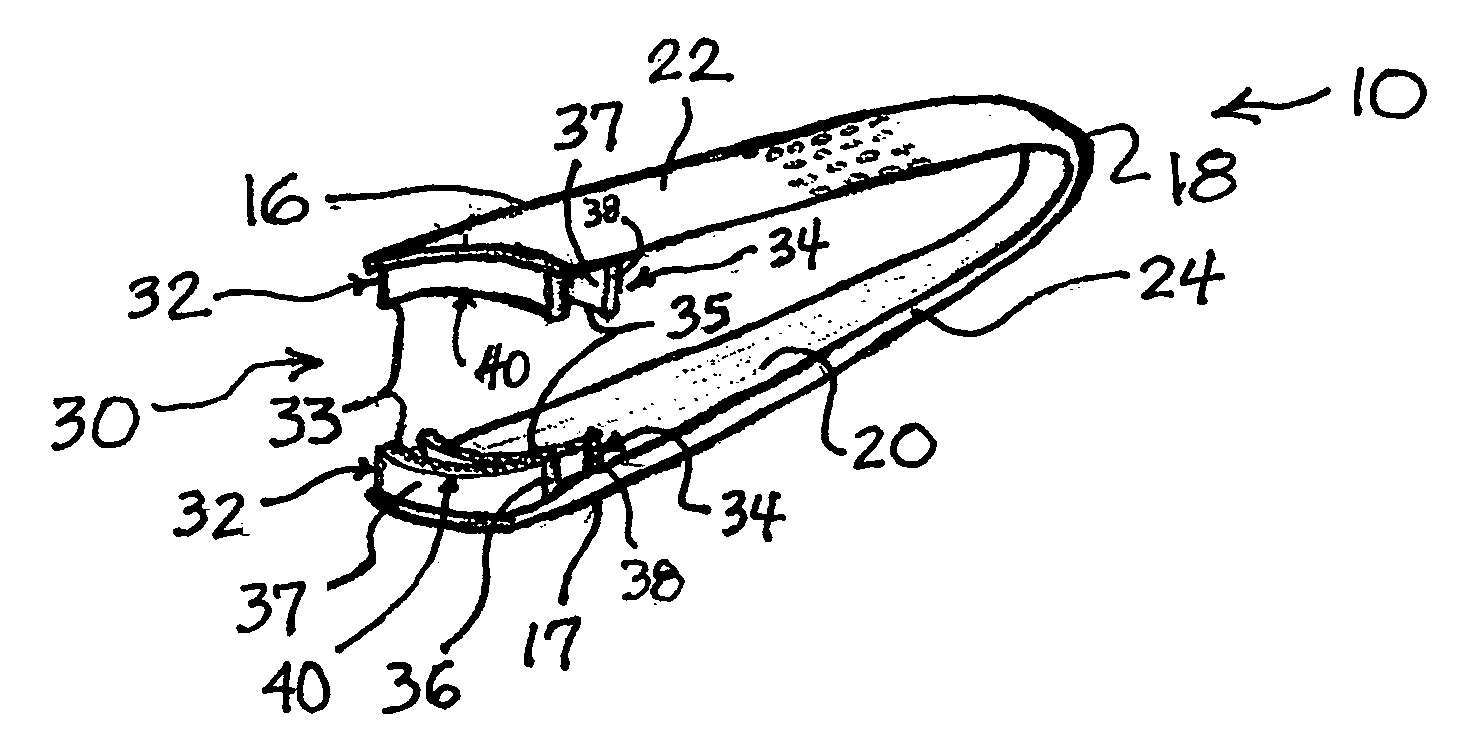 Wing holder