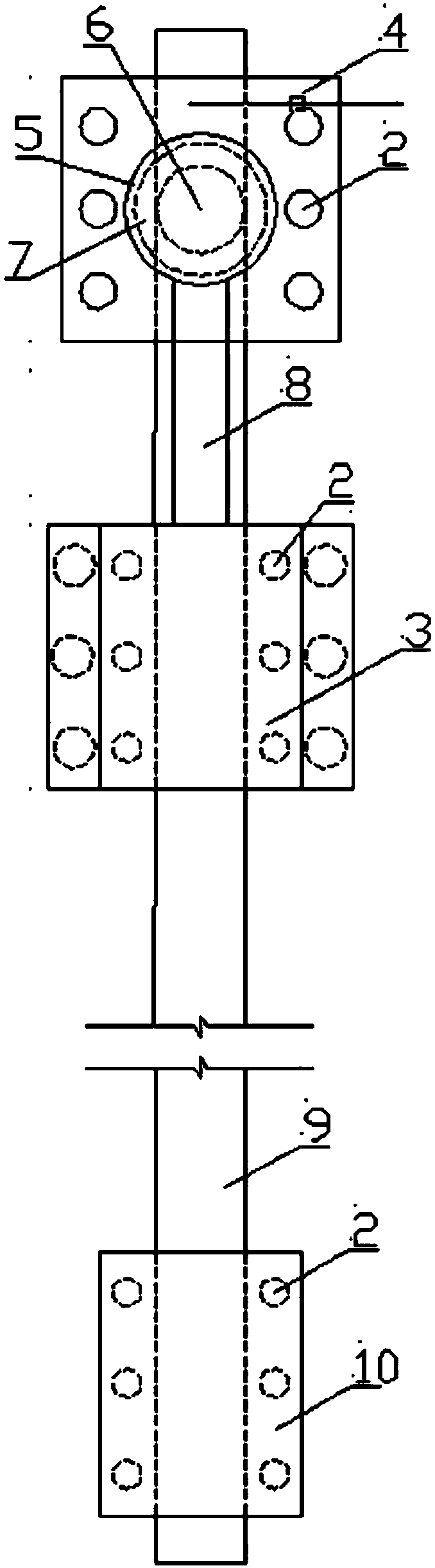 In-situ tensioning system and method for beams and slabs reinforced with integrated prestressed fiberboards