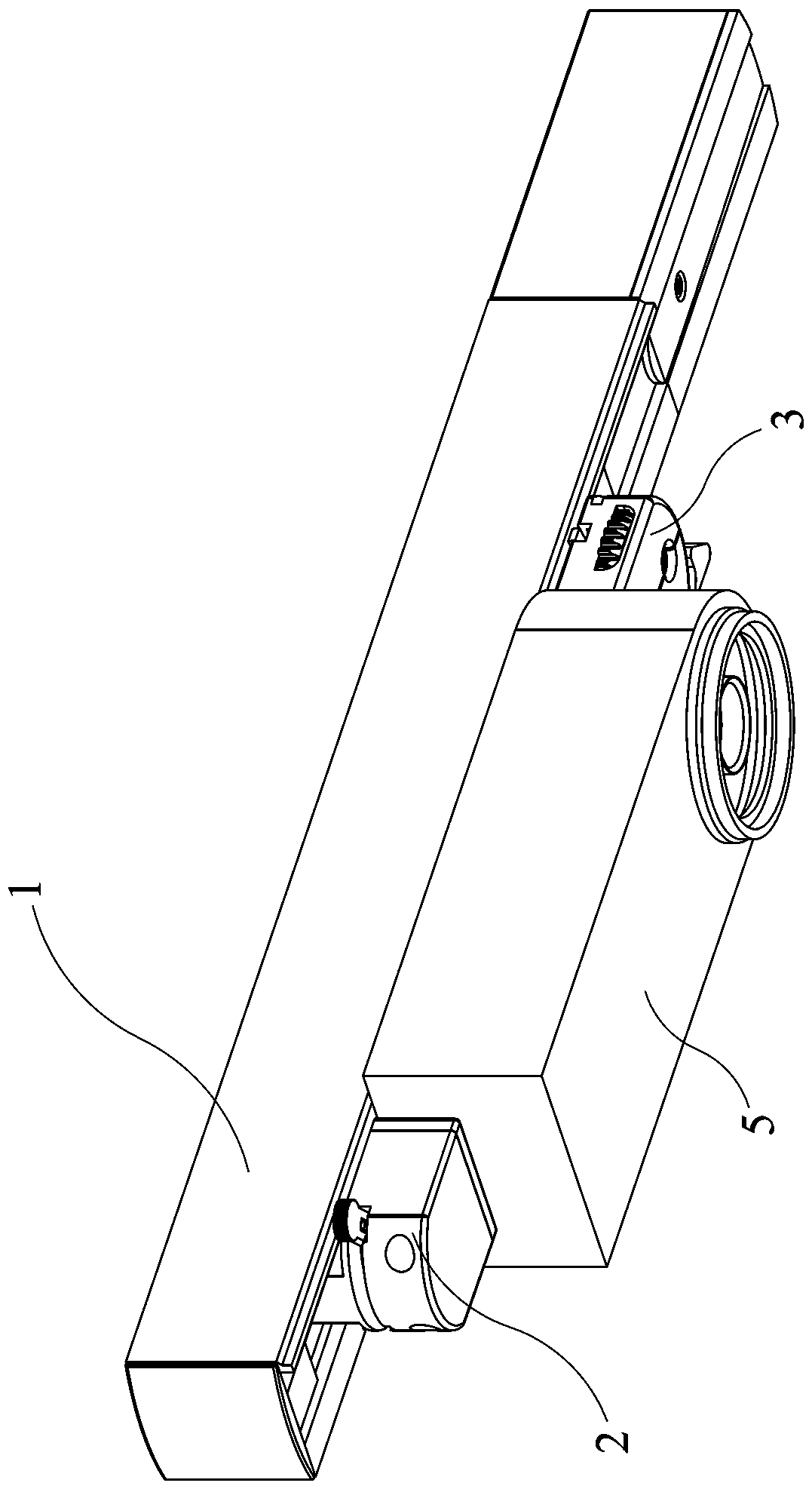 Improved structure of six-wire track head