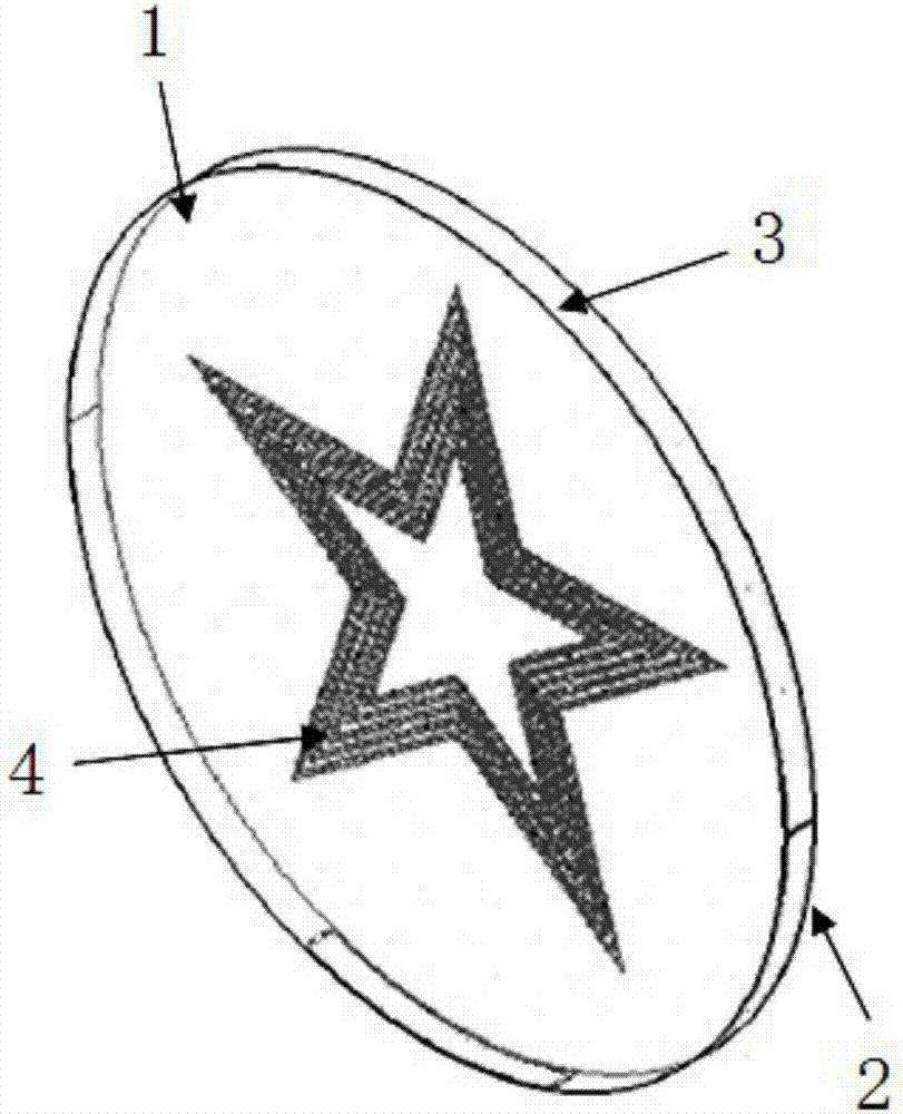 Signal light optical device realizing three-dimensional lighting