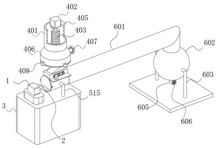 Pneumatic conveying device for bulk materials